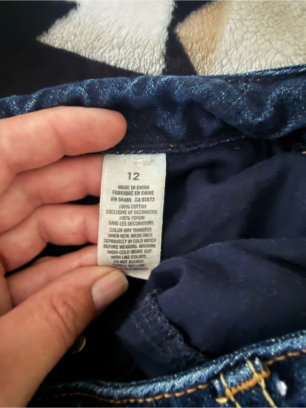 American Eagle Outfitters Dark Blue Denim Jean Shorts - Picture 4 of 4